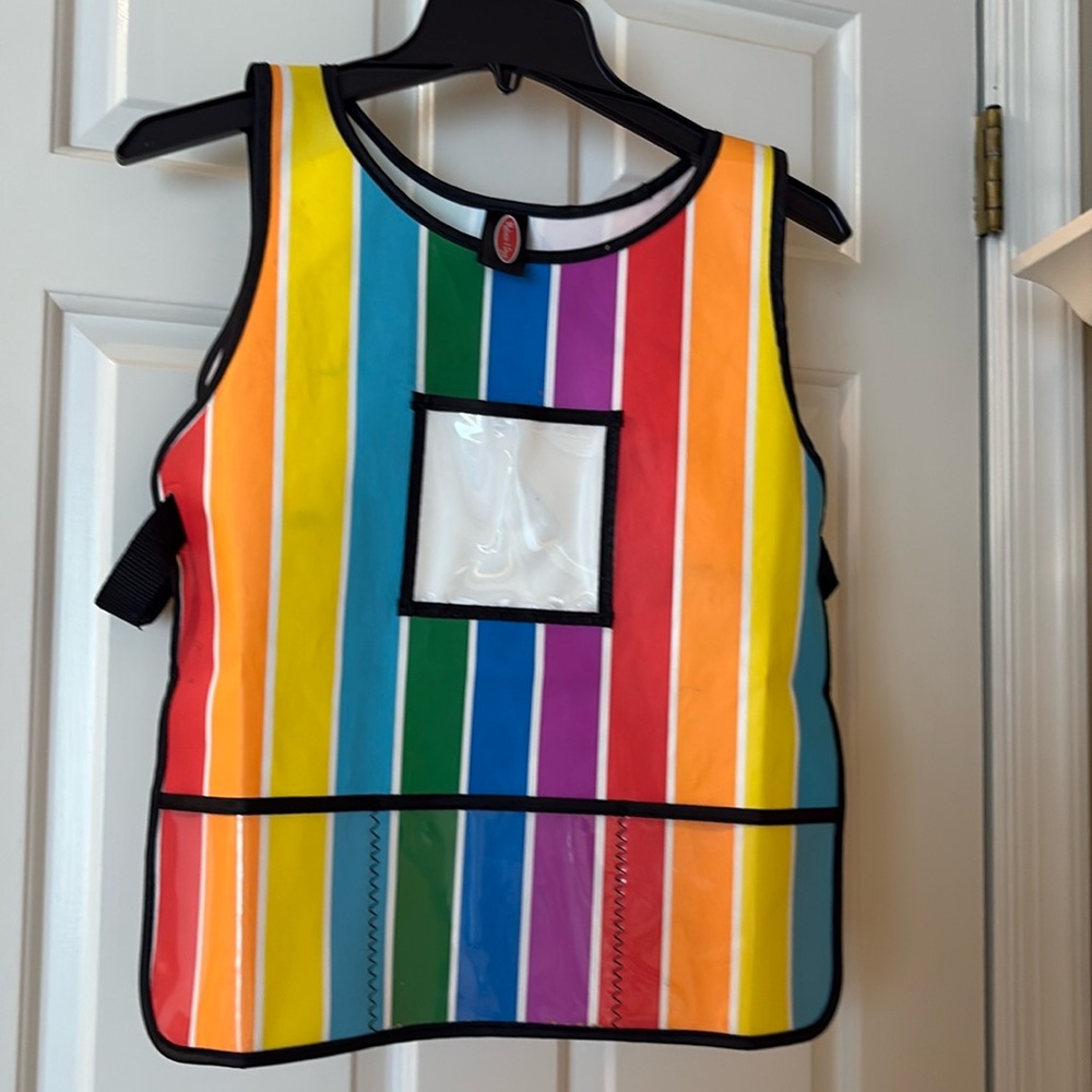 MELISSA & DOUG ARTISTS KIDS ART SMOCK LIKE NEW